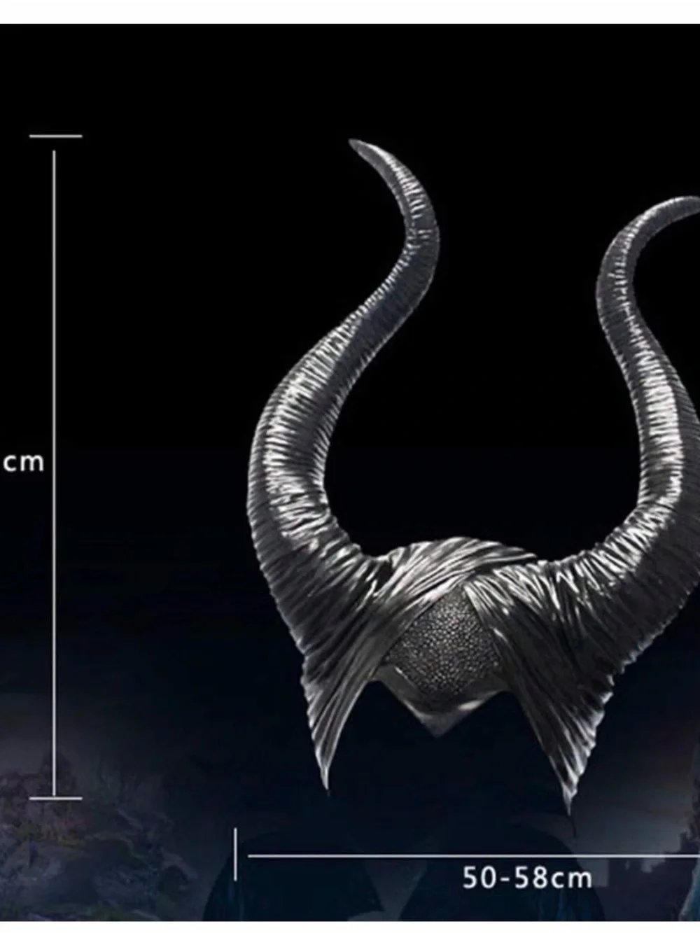 Maleficent Horns  Headpiece for Women - Costume Hair Accessory